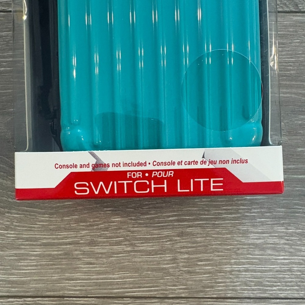 Nyko Elite Shell Case Turquoise Hard Shell Protective Case Nintendo Switch Lite - Picture 3 of 12